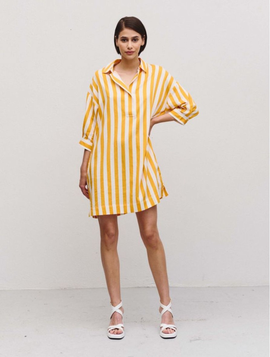 Vetements Idano | Robe Gaetan Tournesol